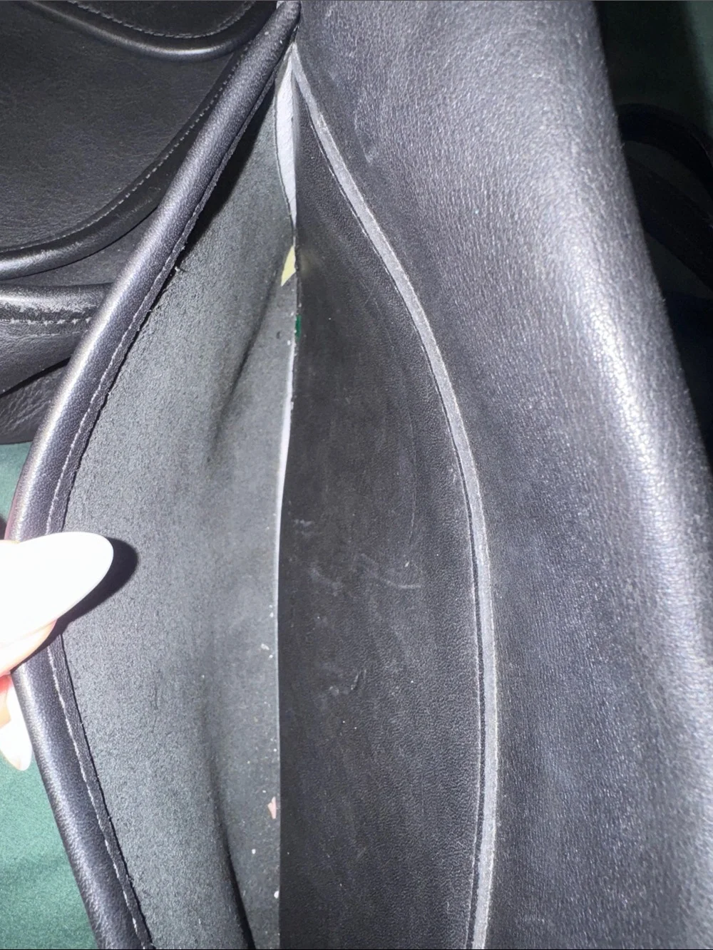 Lot- two Black Leather Crossbody Bags-inspired - Picture 7 of 10